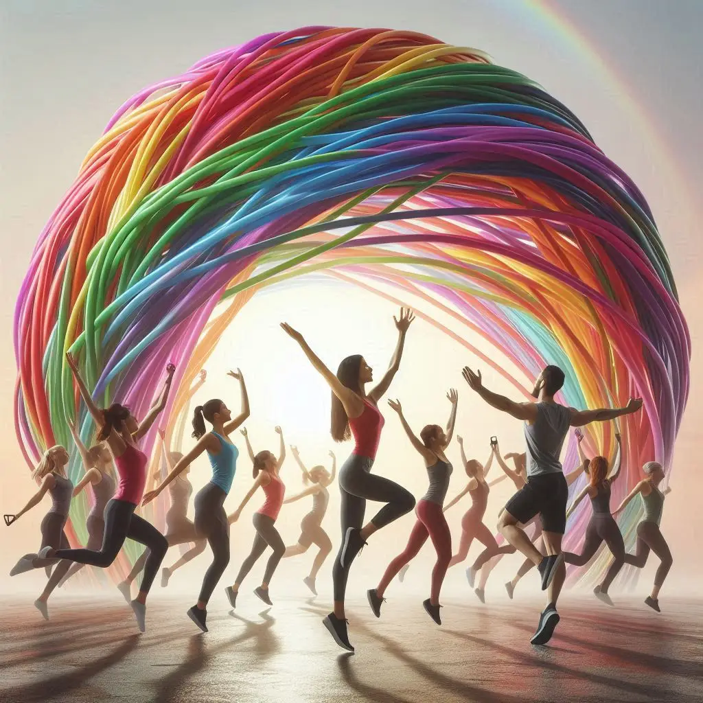 resistance-band-lunge